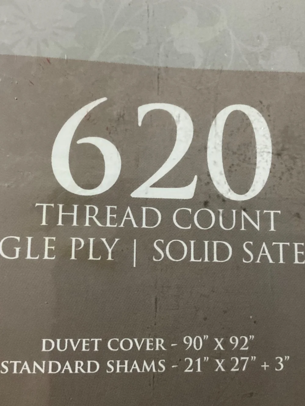 The Pointehaven 620 Thread Count Full/Queen 3 pc Duvet Set